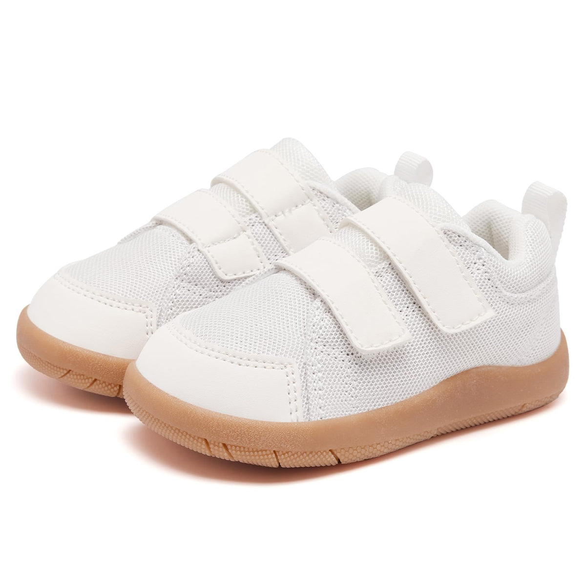 MORENDL Wide Toe Box Shoes Toddler Barefoot Shoes Baby Walking Shoe Boy Girl Non-Slip Zero Drop Minimalist Sneakers Comfort Tennis Outdoor Activities Mix LightGrey 9-12 Months