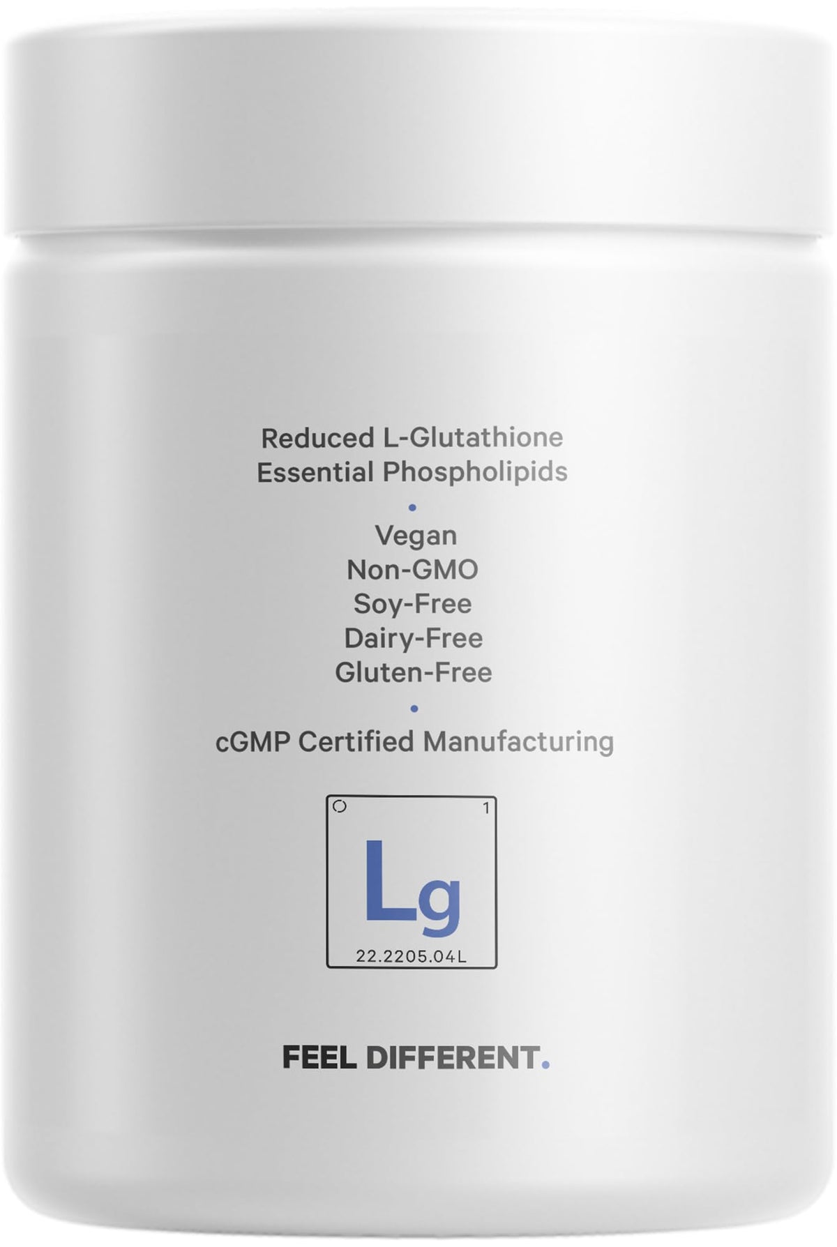 Codeage Liposomal Glutathione 1000mg, Reduced L-Glutathione, 60 Capsules