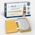 Freeze It Flat Breast Milk Storage Bag Freezer Organizer - Space-Saving Freezer System for Breastmilk Storage Bags - Breast Pump Accessories - Breast Milk Freezer Organizer Made in The USA