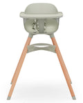 Lalo The Chair Convertible 3-in-1 High Chair for Babies & Toddlers, Dishwasher Safe Tray, Adjustable Footrest, Sage