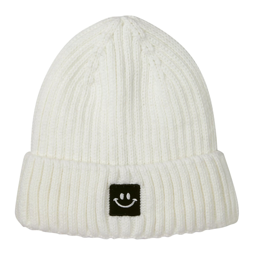 MaxNova Winter Knit Baby Hat 6-12 Months,12-36 Months White