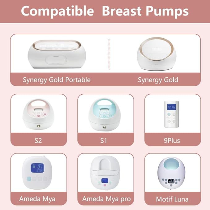 2pcs 16mm Flanges Compatible with Spectra S2 S1 9 Plus Ameda MYA Motif Luna Cimilre Breastpumps, Replacement to Spectra Pump Parts Spectra Flange, for Spectra Pump Parts and Spectra Shield