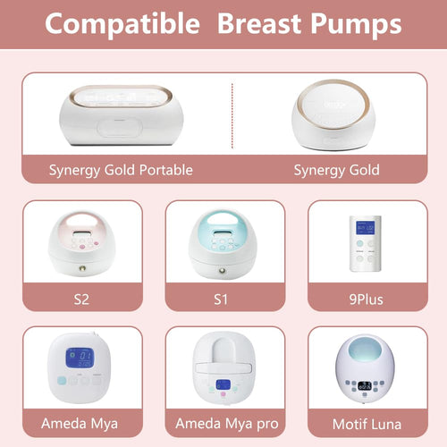 2pcs 17mm Flanges Compatible with Spectra S2 S1 9 Plus Ameda MYA Motif Luna Cimilre Breastpumps, Replacement to Spectra Pump Parts Spectra Flange, for Spectra Pump Parts and Spectra Shield