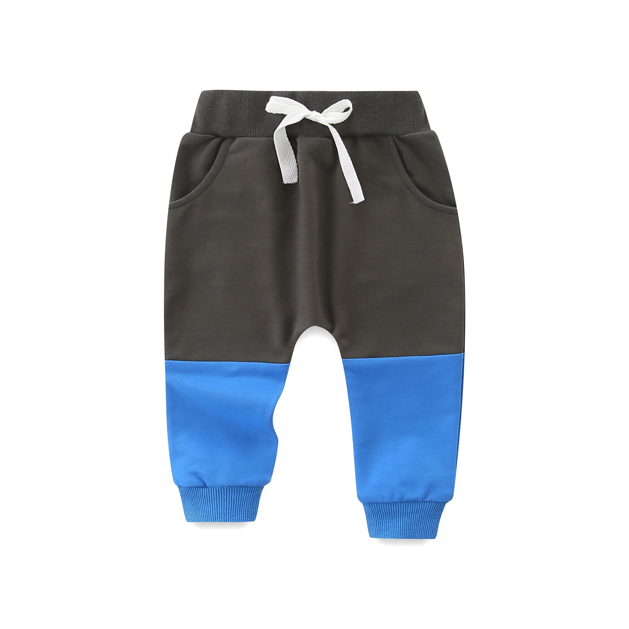 Babymine Baby Boy Essentials 9-12 Month Boy Clothes Cotton Pants Long Sleeve Spring Fall Outfits