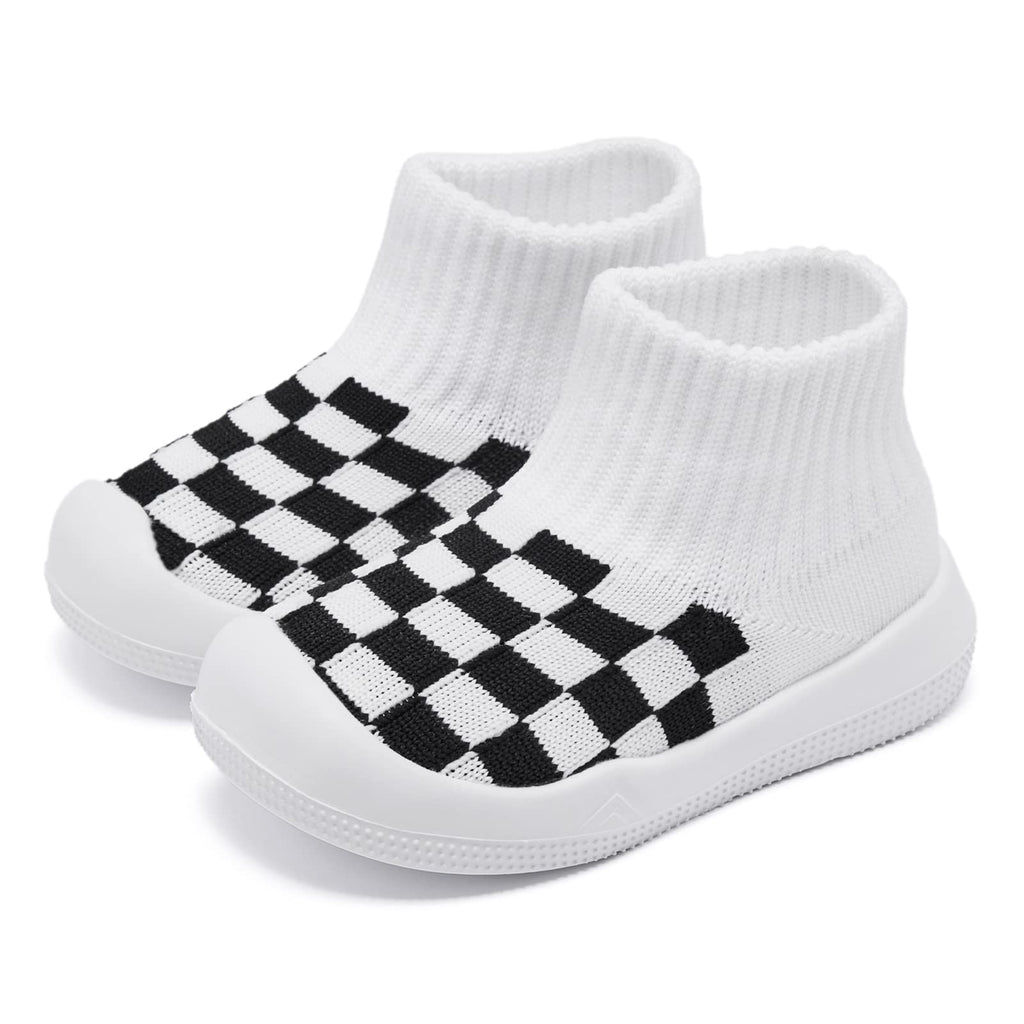 Eashi Baby Boy Girls Sock Walking Shoes Infant Non-Slip Slippers Sneakers