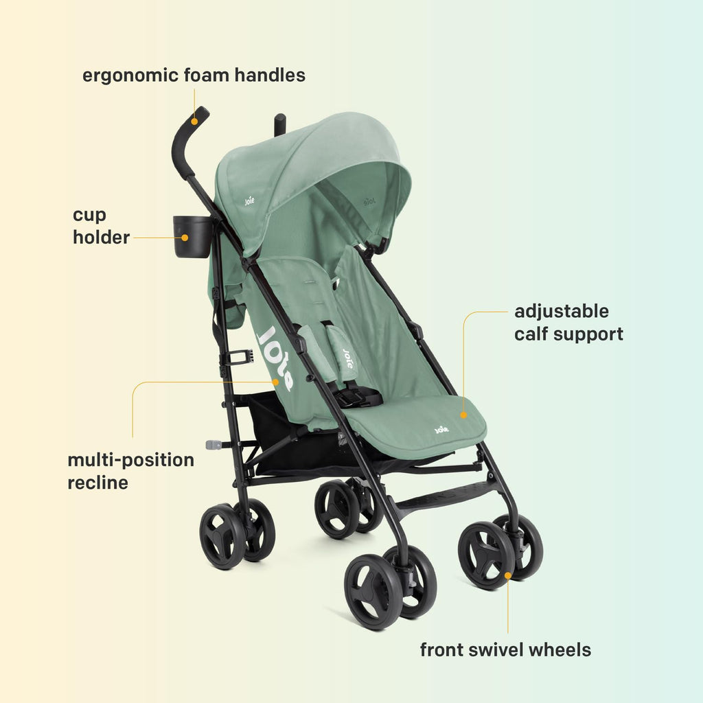 Joie Baby Tansy Umbrella Stroller, Lightweight, Compact, Reclining, Travel