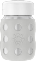 Lifefactory 8oz Stainless Steel Food Jar with Cap, Stone Gray