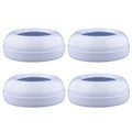 Maymom Replacement Baby Bottle Nipple Rings for Philips Avent Bottle, Compatible Screw Ring Collar for Avent Natural Plastic and Glass Bottles; Not for AntiColi Nipple, BPA-Free, Secure Latch, 4-Pack