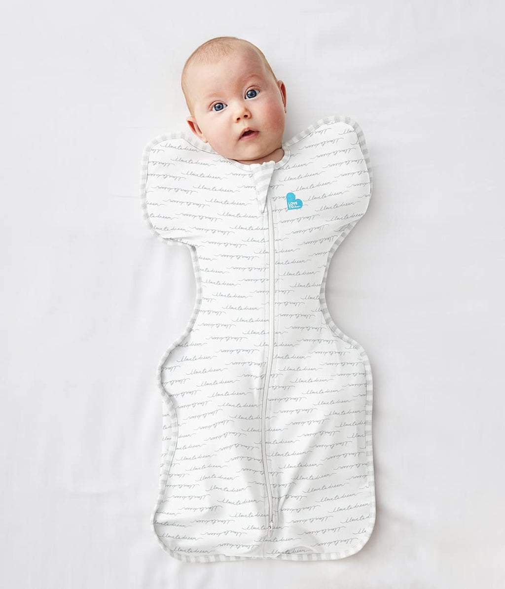 Love to Dream Swaddle UP, Baby Sleep Sack, Self-Soothing Swaddles for Newborns, Get Longer Sleep, Secure Fit Helps Calm Startle Reflex, New Born Essentials for Baby, 1.0 TOG, Medium 13-19 lbs, Dreamer