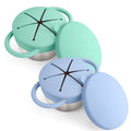 Mity rain 2PCS Stainless Steel Snack Containers for Toddlers