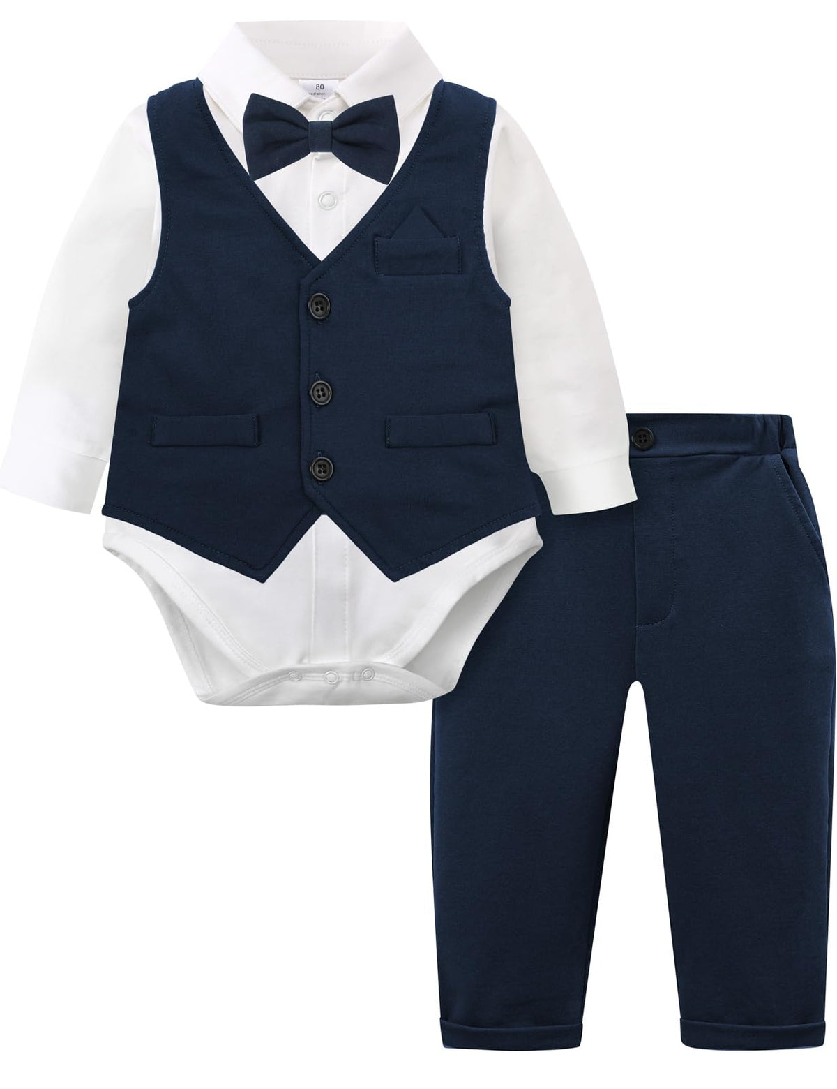 Baby Boy Formal Outfit Toddler Easter Dress Suit 12-18 Months Royal Blue