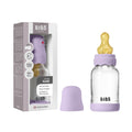 BIBS Boheme Glass Baby Bottle, 120 ml, 1-Pack, Violet Sky