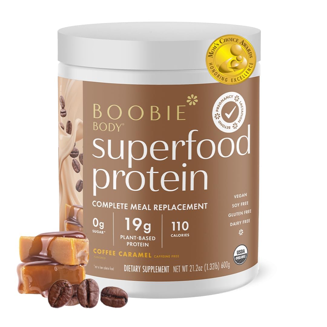 Boobie Body Pregnancy & Postpartum Protein Shake - Coffee Caramel - 20 Svgs