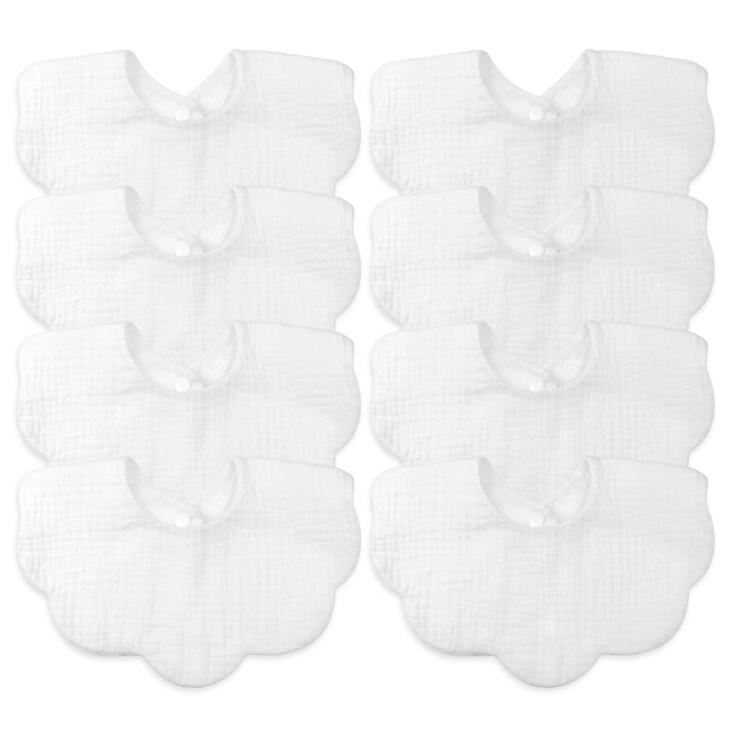 Baby Bibs Muslin Cotton Drool Teething Drooling Bibs for Baby Girl Boy