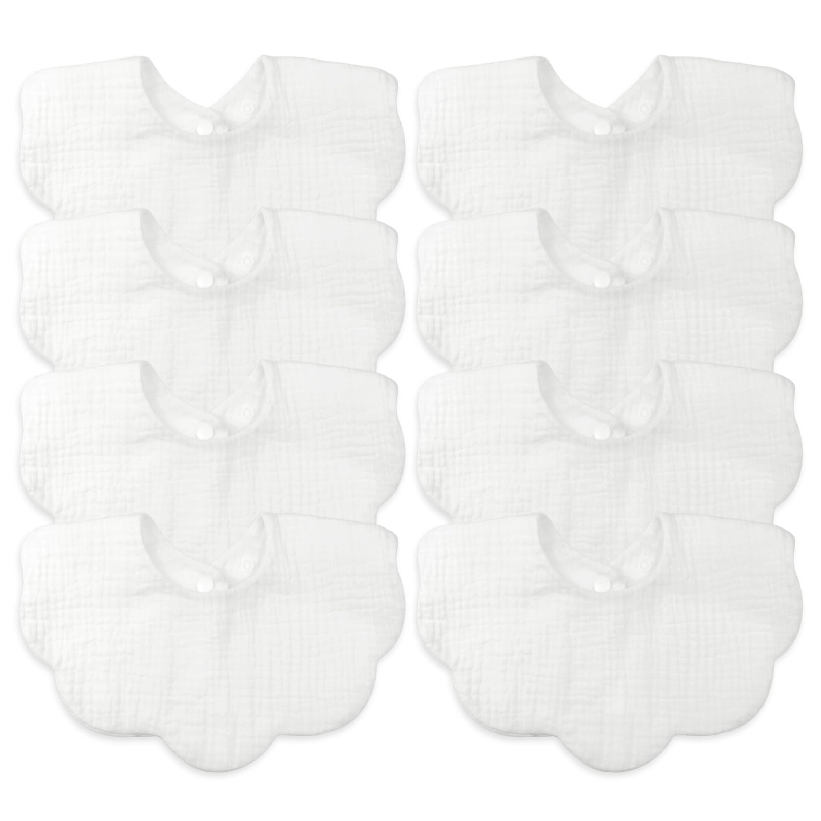 Baby Bibs Muslin Cotton Drool Teething Drooling Bibs for Baby Girl Boy
