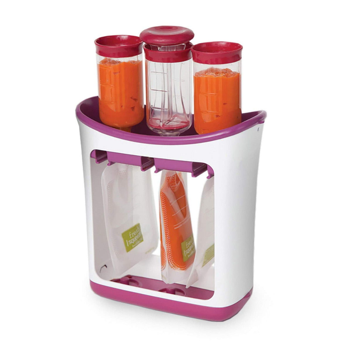 Infantino Squeeze Station, Teal, Homemade Pouches Made Simple