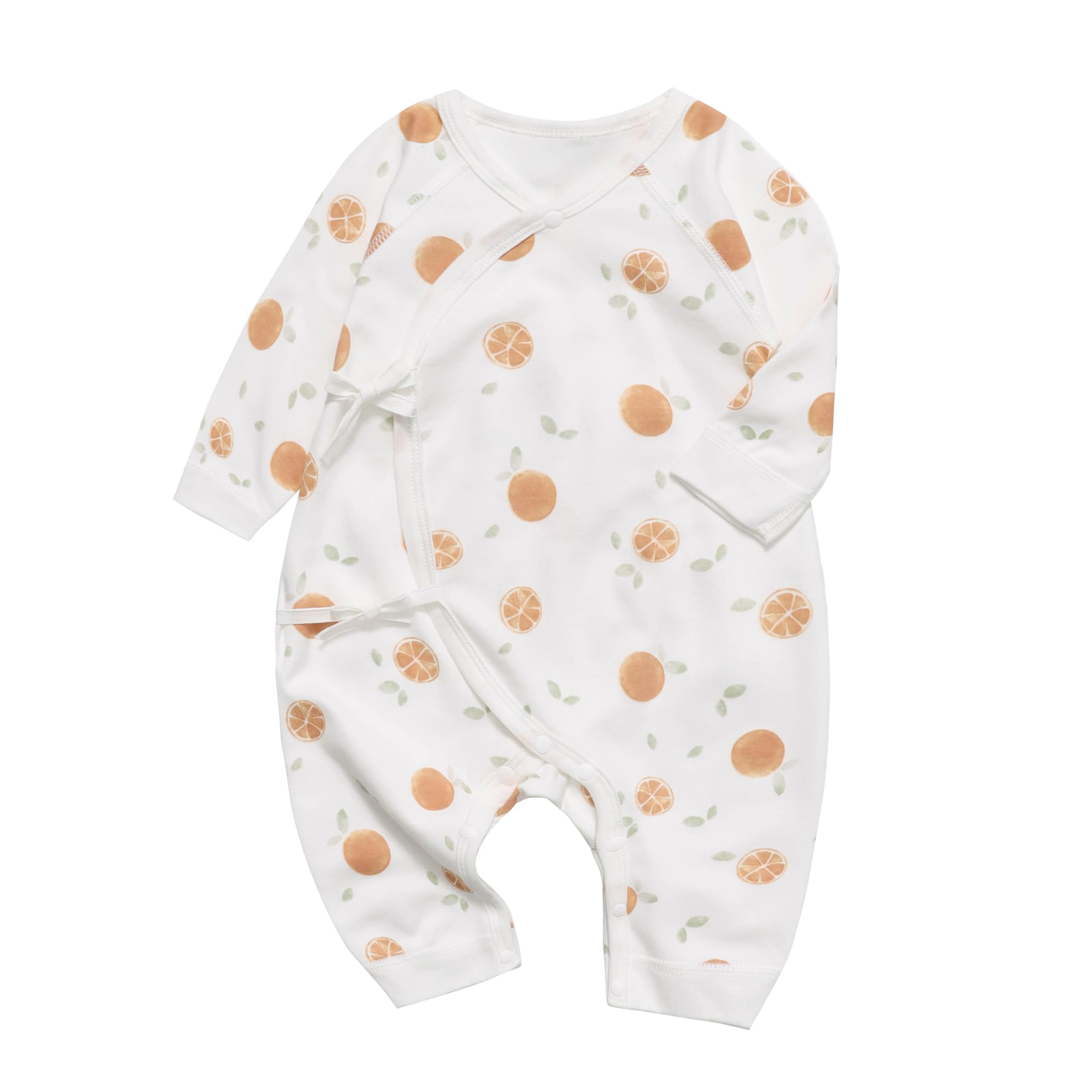 Cherie Kids Organic Cotton 0-6M Unisex Newborn Baby Sleepers Pajamas