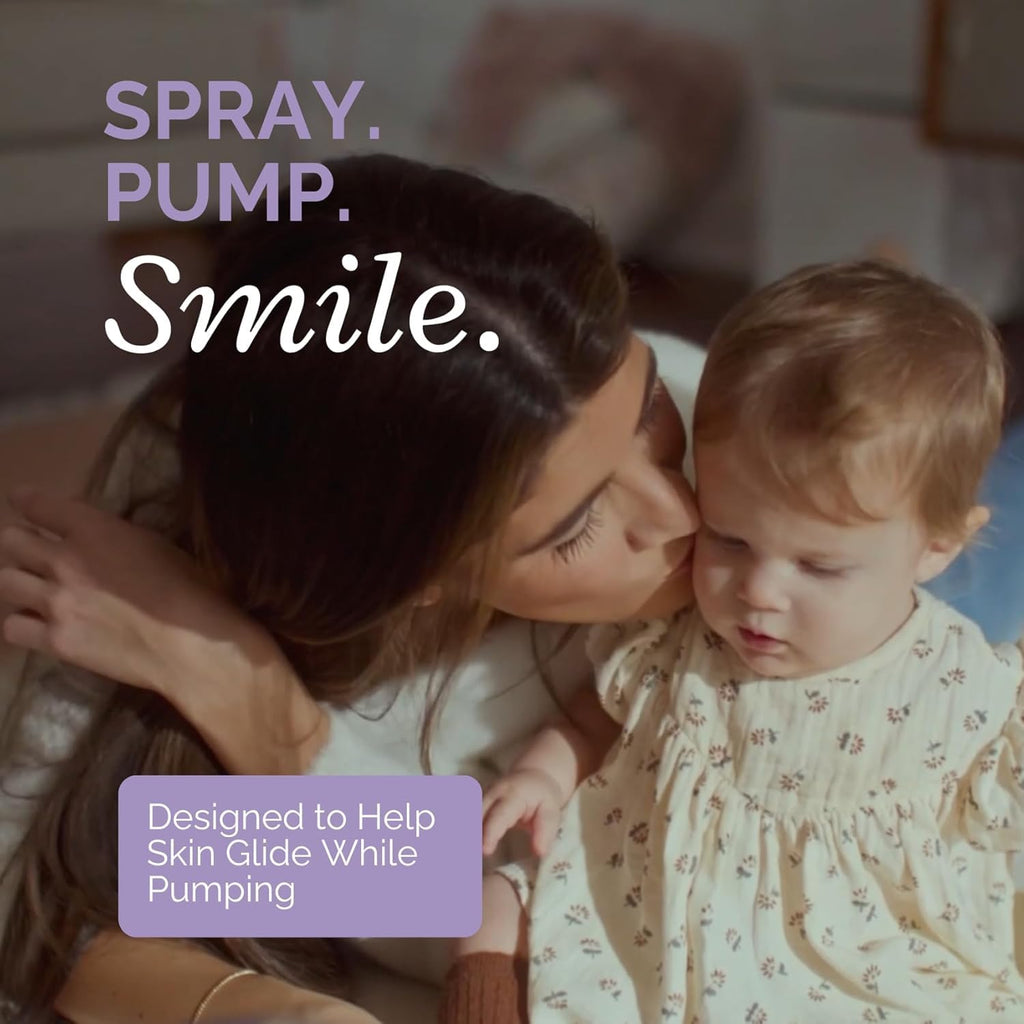 CoBoo Organic Pumping Spray, Lanolin-Free Breast Pump Lubricant, 2 Fl oz