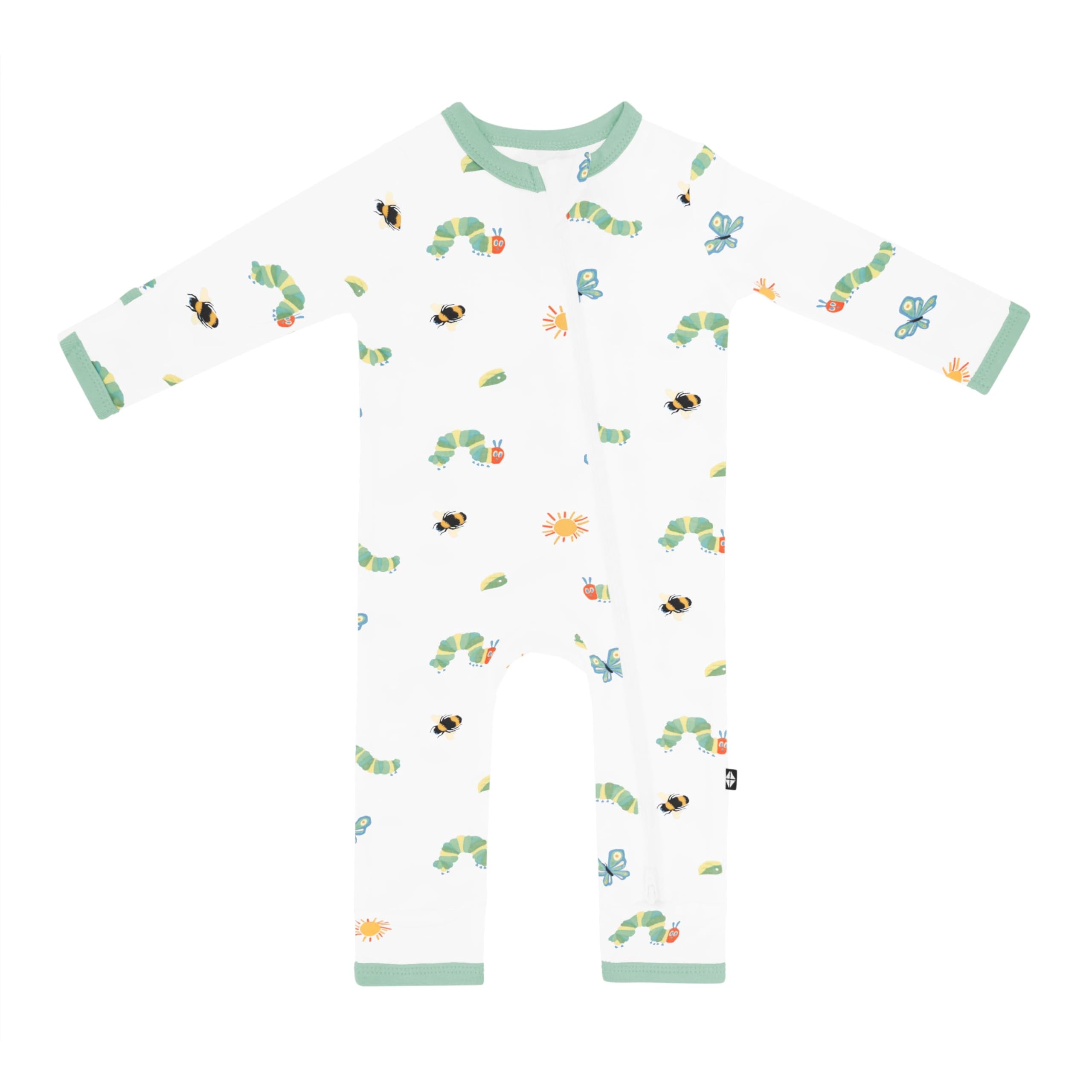 KYTE BABY Zippered Romper in The Very Hungry Caterpillar™ and Friends