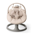 Momcozy 2-in-1 Electric Baby Swing, Dual-Arm Support System, Khaki