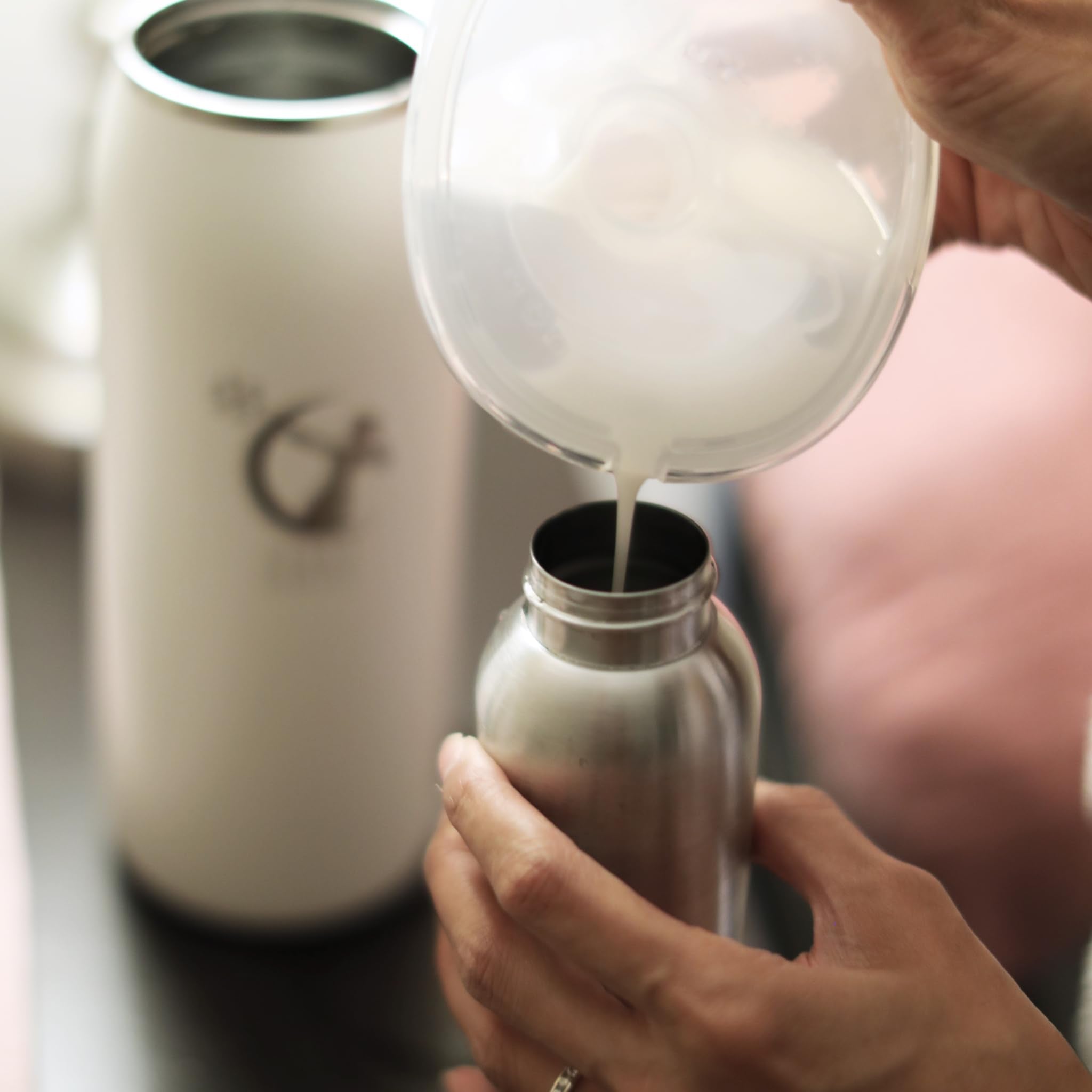 CERES CHILL OG Breastmilk Chiller Bundle with Straw Lid & Infuser & Adapters – 12–34oz Portable Breast Milk Cooler, Uce Ice or Freeze – Don’t Call me Hon, Plum