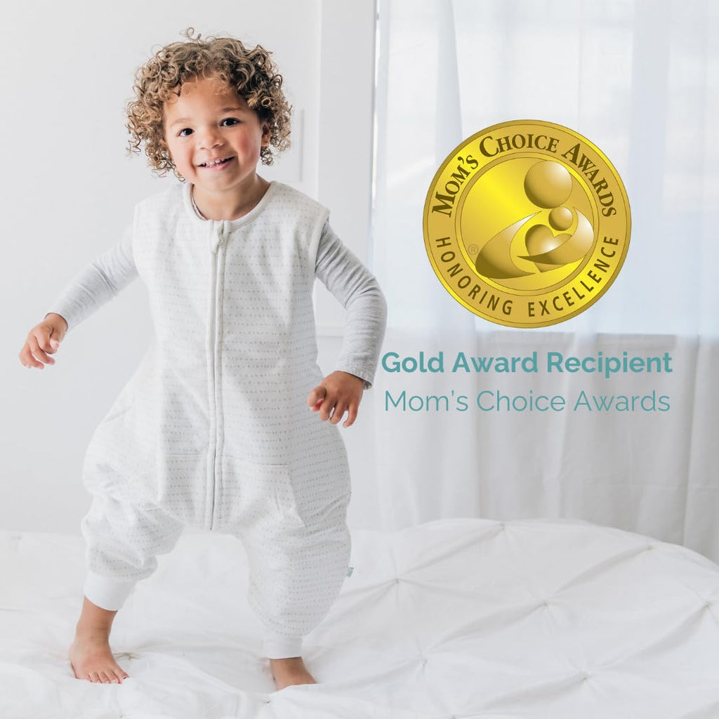 Tealbee Dreamsuit Walker Toddler Sleep Sack with Feet and Legs, 12M-2T