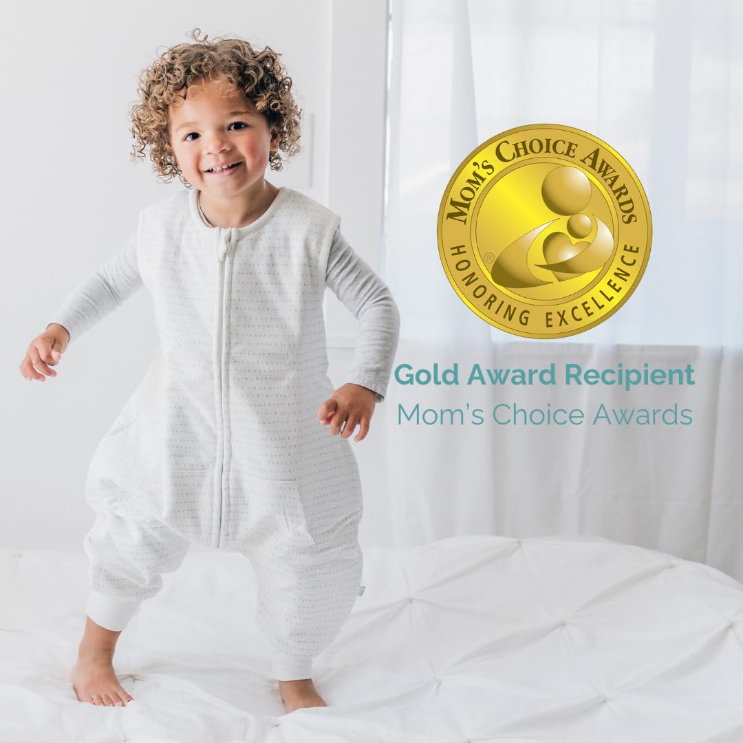 Tealbee Dreamsuit Walker Toddler Sleep Sack with Feet and Legs, 12M-2T