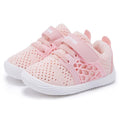 BMCiTYBM Baby Shoes Boys Girls Mesh Sneakers Infant Breathable Walking Shoes Lightweight Non-Slip First Walkers 6 9 12 18 24 Months Pink Size 18-24 Months Toddler