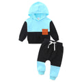 Babymine Toddler Boy Clothes Long Sleeve Hoodies Top With Elastic Waistband Pants Fall Winter