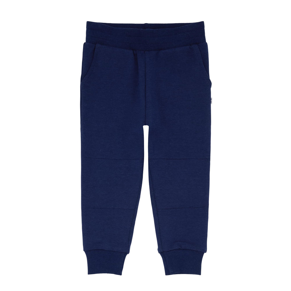 Little Sleepies Joggers for Boys & Girls, Soft Toddler Sweatpants, Baby Boys Pants, Elastic Waistband (Size 4T, Navy)