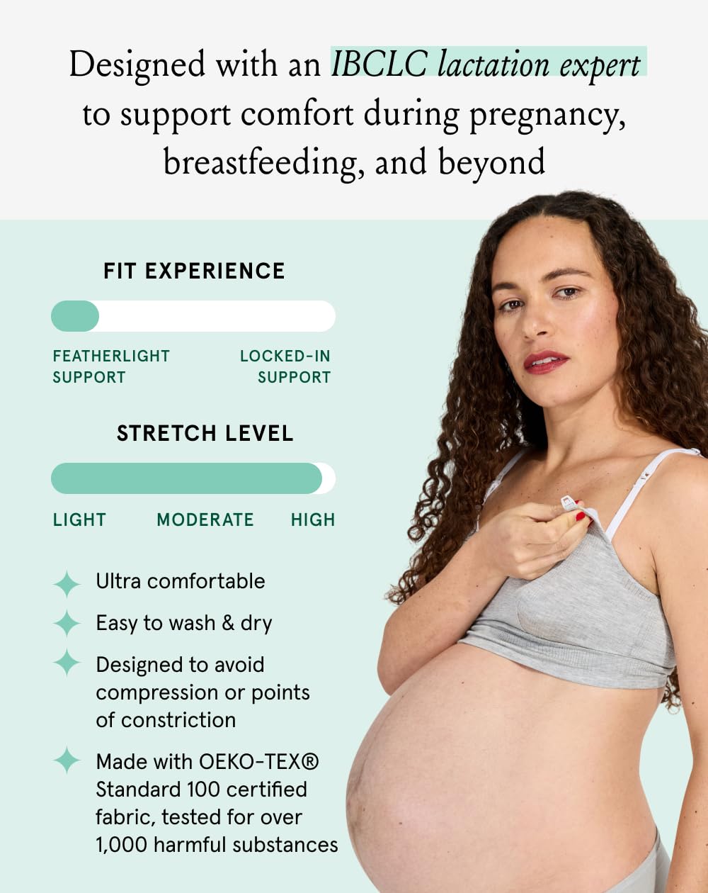 Bodily Everything Wireless Nursing & Maternity Bra with Clip Down Access