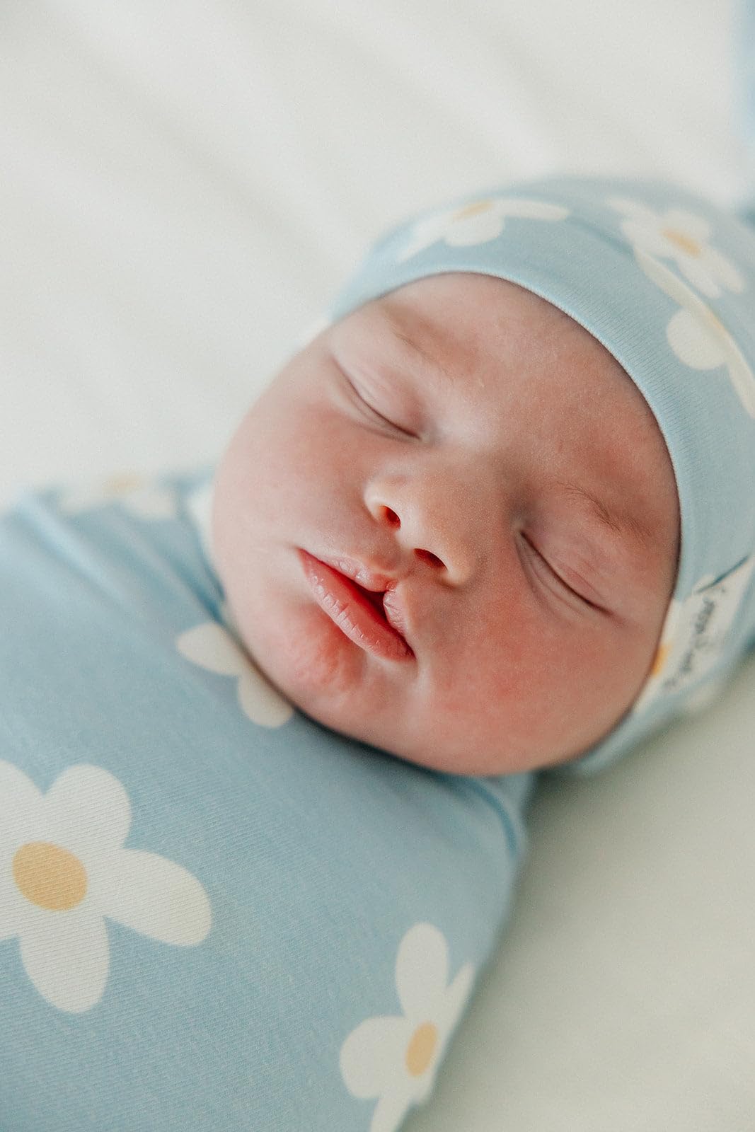 Copper Pearl Swaddle Blankets for Newborns | Soft Stretchy Receiving Blankets for Boys and Girls | Large 46 x 46 Inch Baby Blankets | Lightweight and Breathable Swaddles | Della