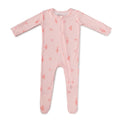 Bamboo Little Soft Baby Footie Pajamas, Baby Clothes, Newborn Sleepers, 95% Viscose and 5% Spandex, Ballerina, 0-3 Months