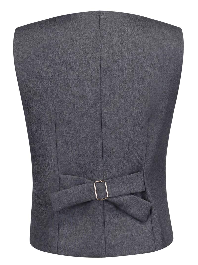 Boys Suit Size 12 Toddler Wedding Outfit Boy Dress Vest and Pants Set Gray