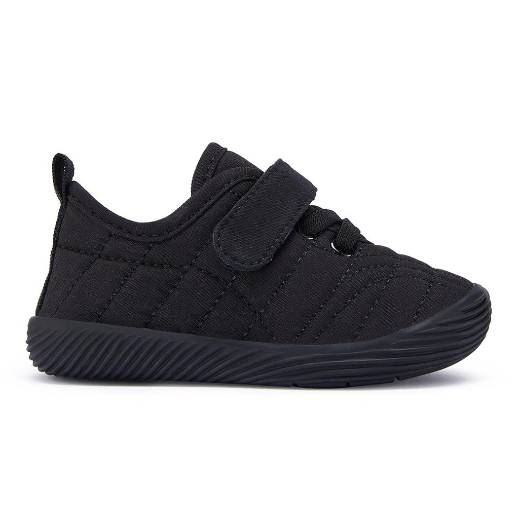 BMCiTYBM Baby Shoes Boy Girl Walking Sneakers Infant First Walkers for 6 9 12 18 24 Months Black Size 12-18 Months Infant