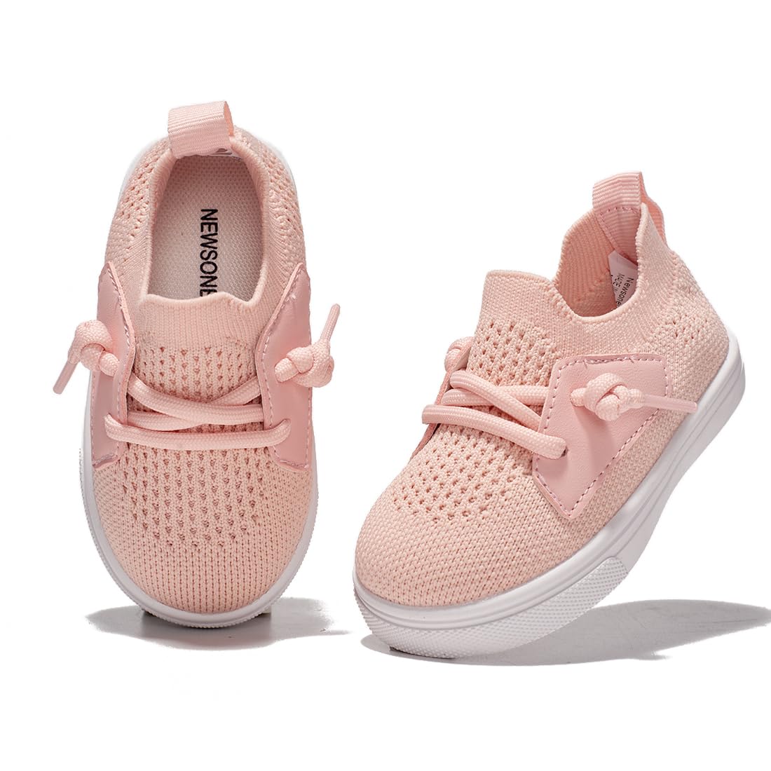 Newsonet Baby Walking Shoes First Infant Sneakers Pink Size 12-18 Months