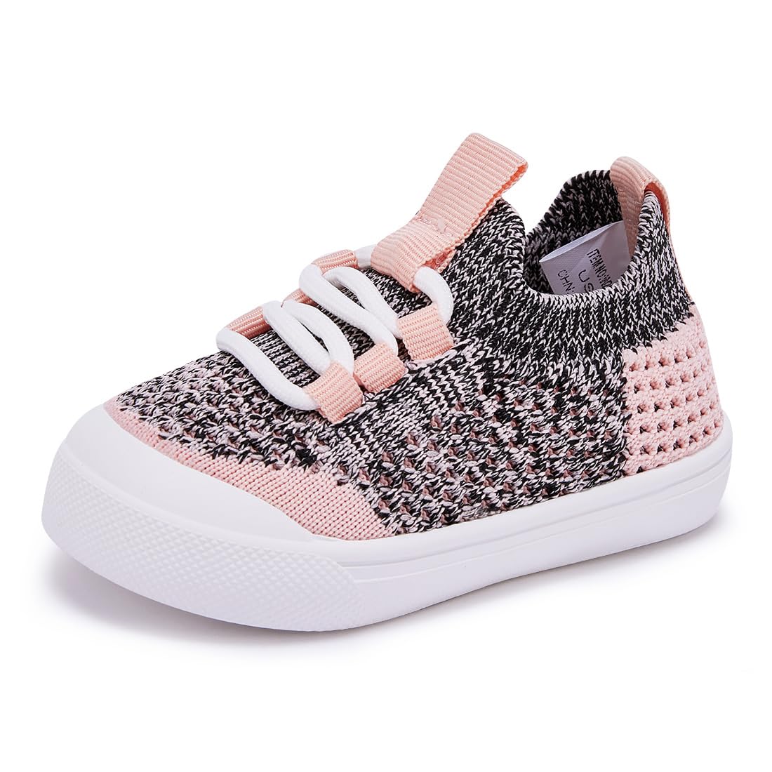BMCiTYBM Baby Walking Shoes First Infant Sneakers Pink Size 12-18 Months