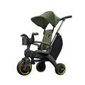 Doona Liki Trike S3, Desert Green - 5-in-1 Compact, Foldable Tricycle - Suitable for Toddlers 10 to 36 Months