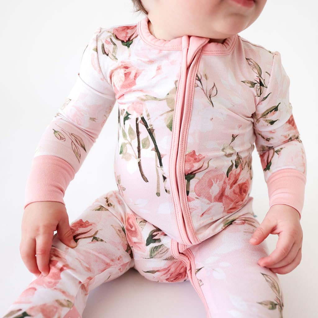 Posh Peanut Convertible Baby Sleepers, Toddlers Footless Pajamas for Girls