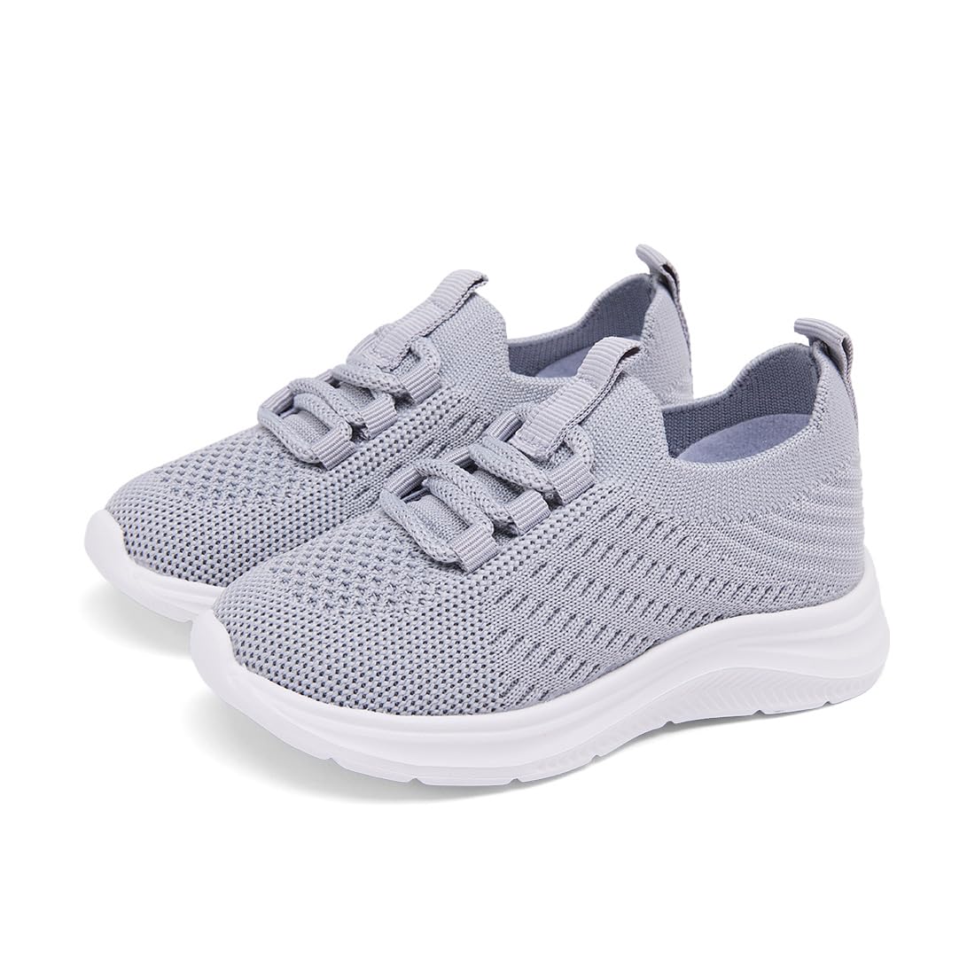 BMCiTYBM Toddler Walking Sneakers Boys Girls Shoes Grey Size 7 Toddler
