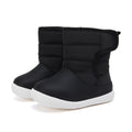 BMCiTYBM Baby Snow Boots Waterproof Infant Boy Girl Winter Booties Nonslip Lightweight Outdoor Warm Shoes for Cold Weather 6 9 12 18 24 Months Black Size 12-18 Months Toddler