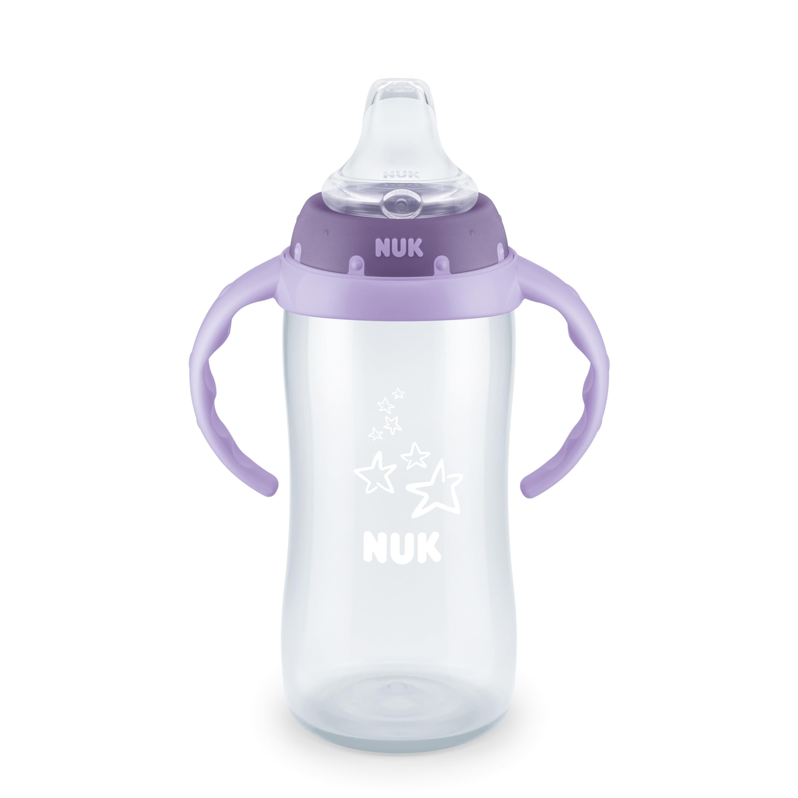 NUK Large Learner Tritan Cup, 10 oz, 8+ Months – BPA Free, Spill Proof Sippy Cup