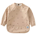ARI MES Baby Bibs With Sleeves Waterproof Toddler Smock Bib Feeding