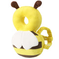 Baby Head Protector Backpack -Soft & Lightweight Pads - Prevents Bebes Backward Fall Bee