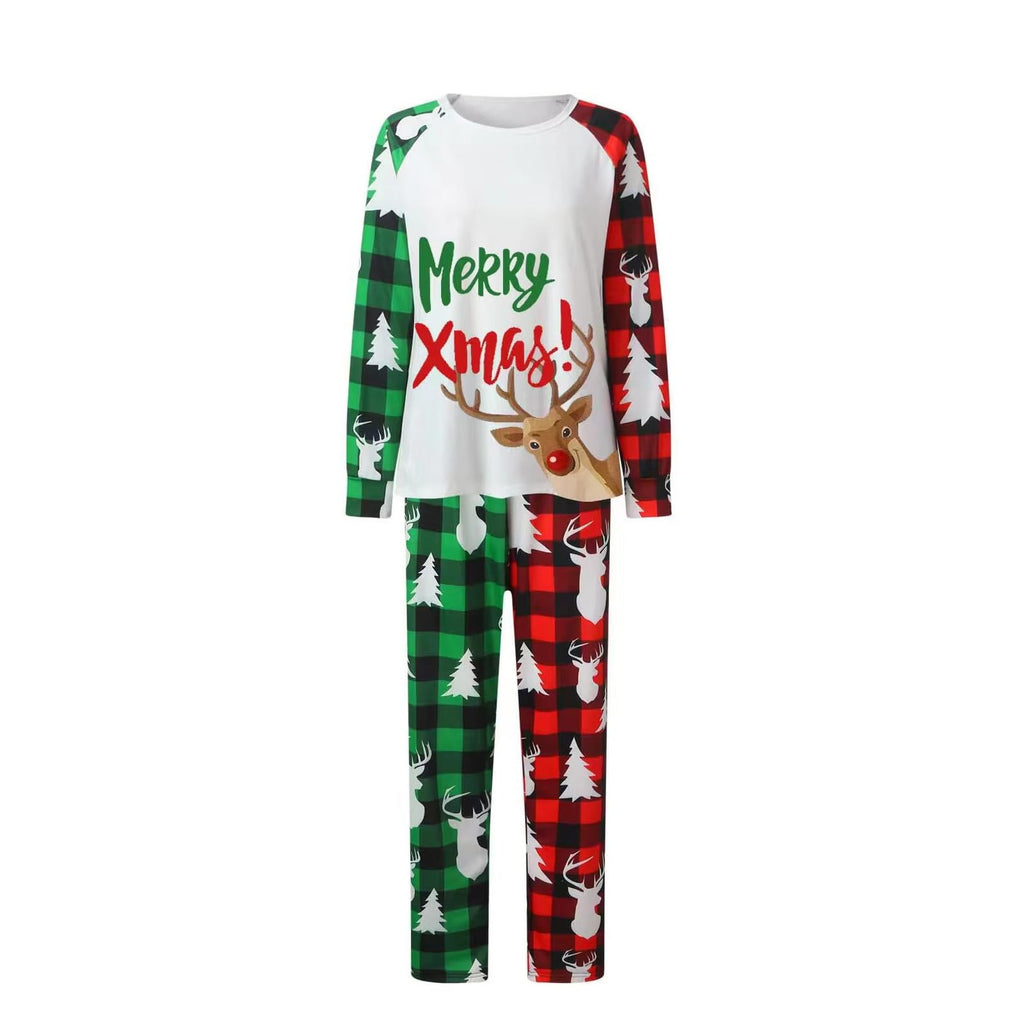 Awoscut Family Christmas Pajamas Matching Pajamas for Family, Xmas PJs Sets Holiday Sleepwear(#gj-6, Kids, 8 Years)