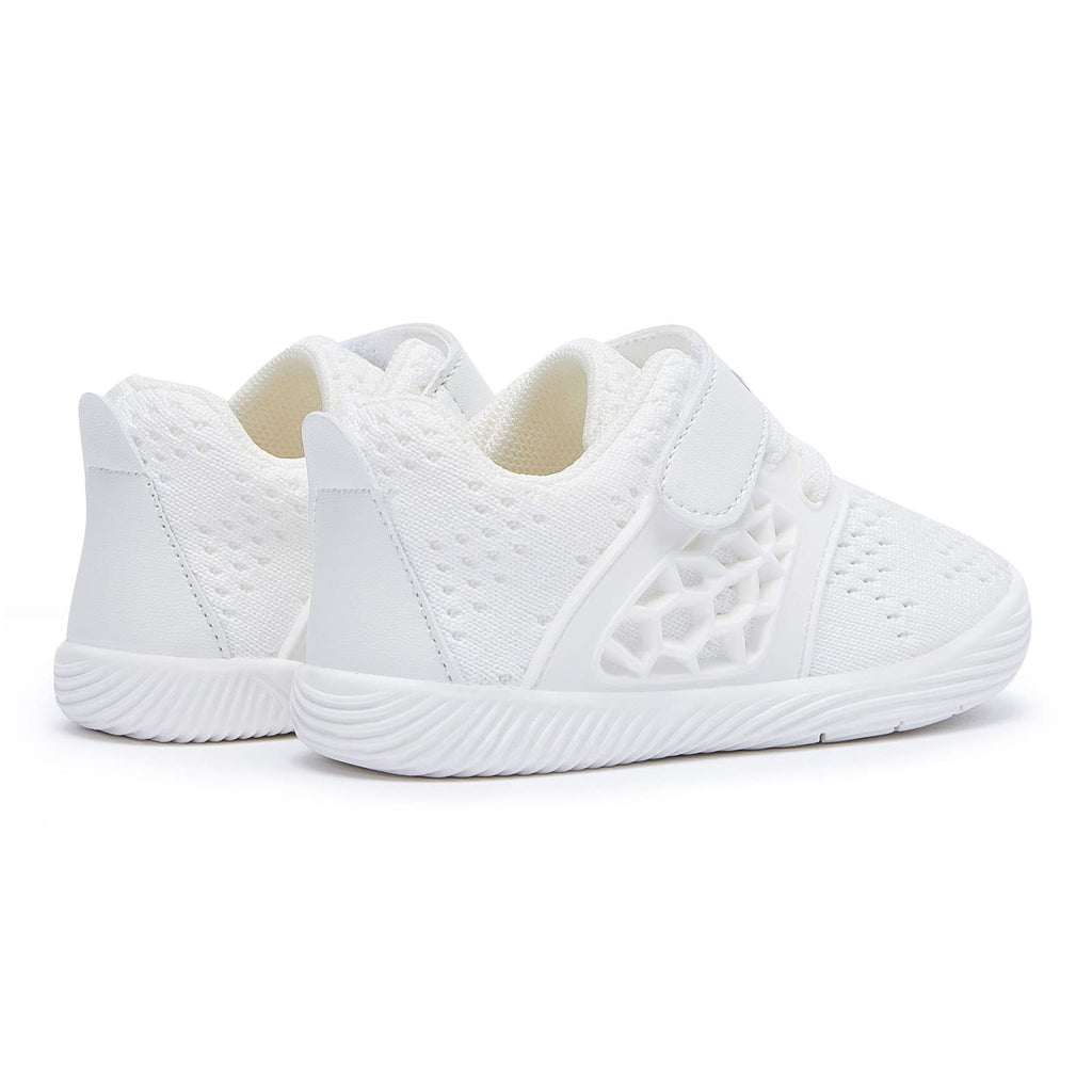 BMCiTYBM Baby Walking Shoes Infant Boy Girl Sneaker White Size 18-24 Months