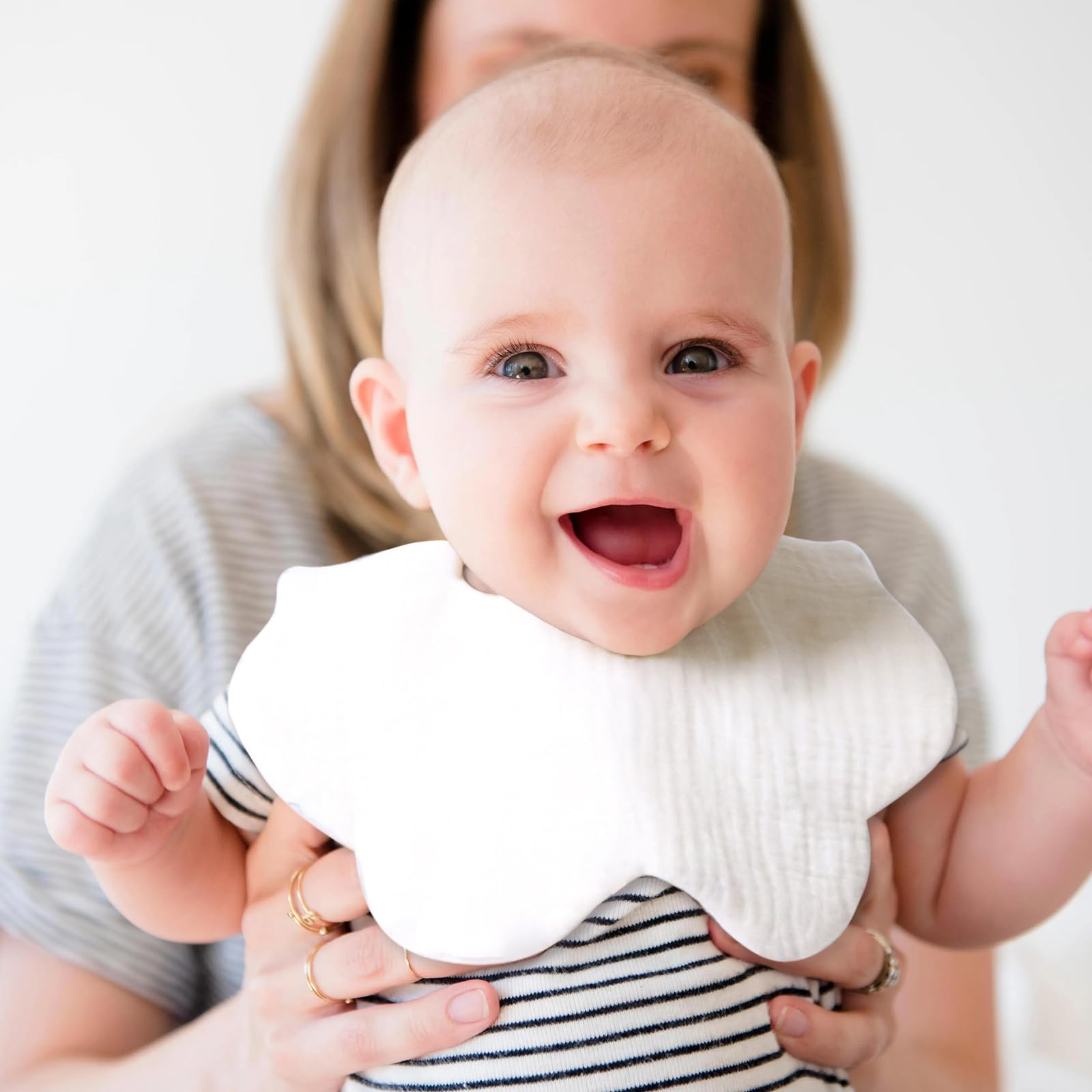 Baby Bibs Muslin Cotton Drool Teething Drooling Bibs for Baby Girl Boy