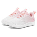 MORENDL Toddler Sneakers Baby Slip On Walking Shoes Non-Slip Breathable Boys & Girls Running Shoes Infant Tennis Shoes White Pink 9-12 Months Size 4.5