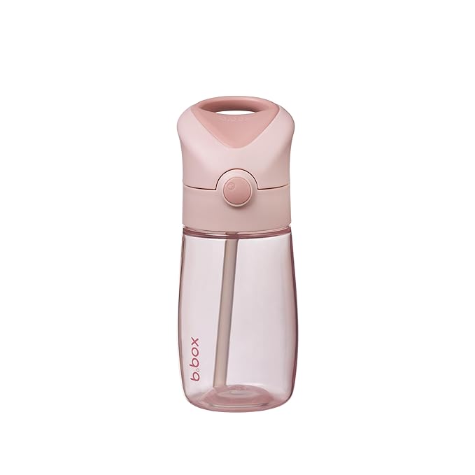 b.box 13 oz Drink Bottle Jnr, Kids Water Bottle with Straw, Toddler Cup