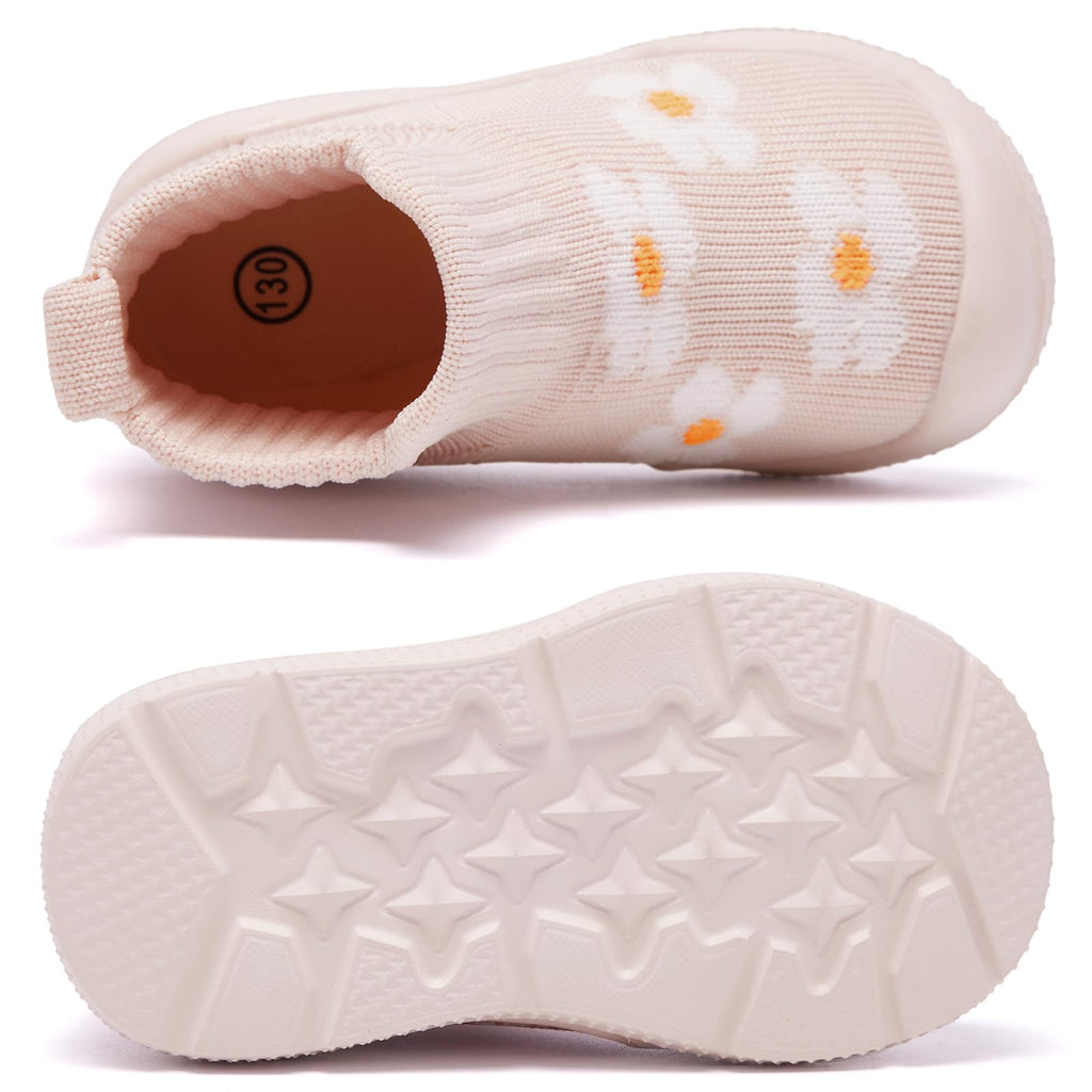 MORENDL Toddler Sock Shoes Baby Walking Shoes Infant Slippers Boys & Girls Non-Slip Sneakers